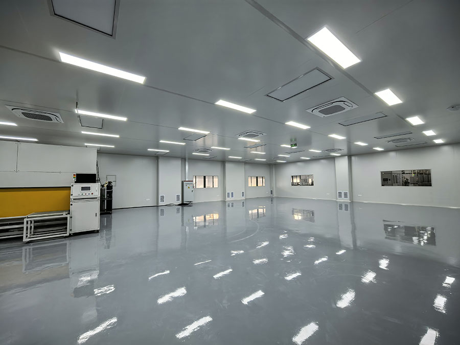 上海松江凈化廠房裝修實拍圖片