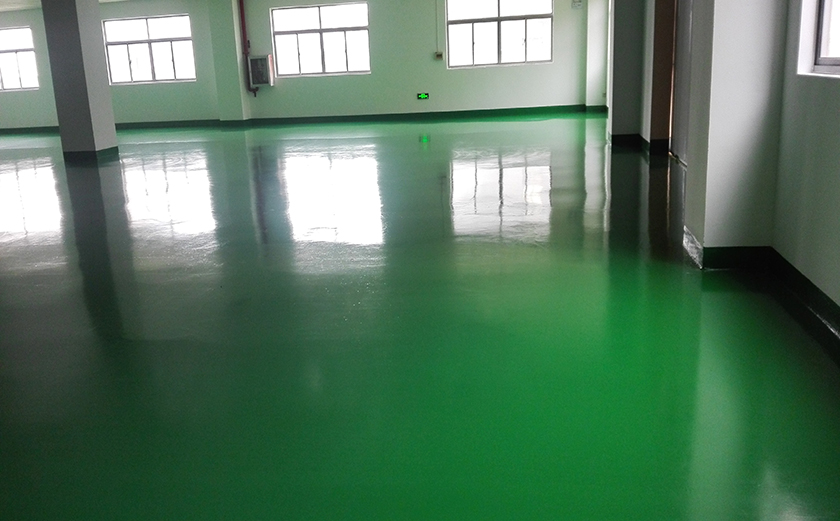 松江佘山廠房裝修環氧地坪鋪設效果圖