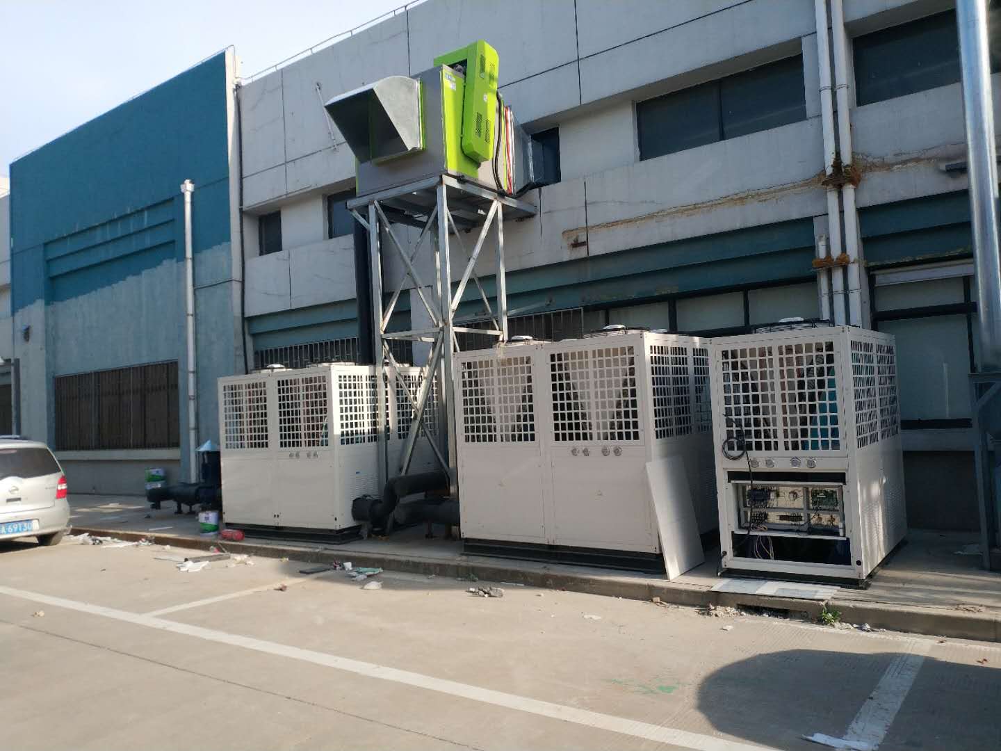 上海松江新橋化妝品工廠裝修凈化工程_十萬級(jí)工廠凈化