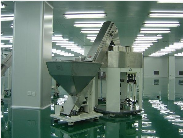 十萬級QS食品生產無塵車間